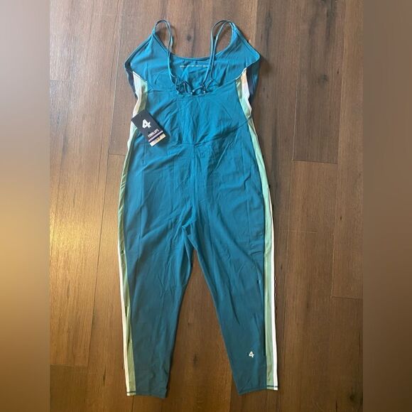 NWT 4 Laps Elevated Onesie Teal Blue Combo XXL - Picture 4 of 11